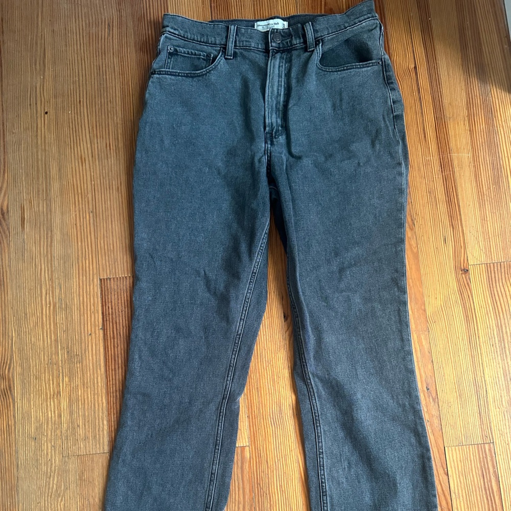 Abercrombie Dark Gray Denim Jeans